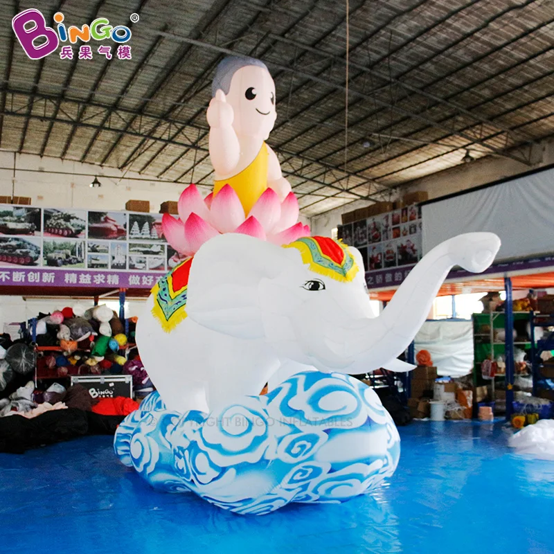 Elefante inflable gigante para escenario de circo, decoración de eventos, globo colgante de Animal, juguete