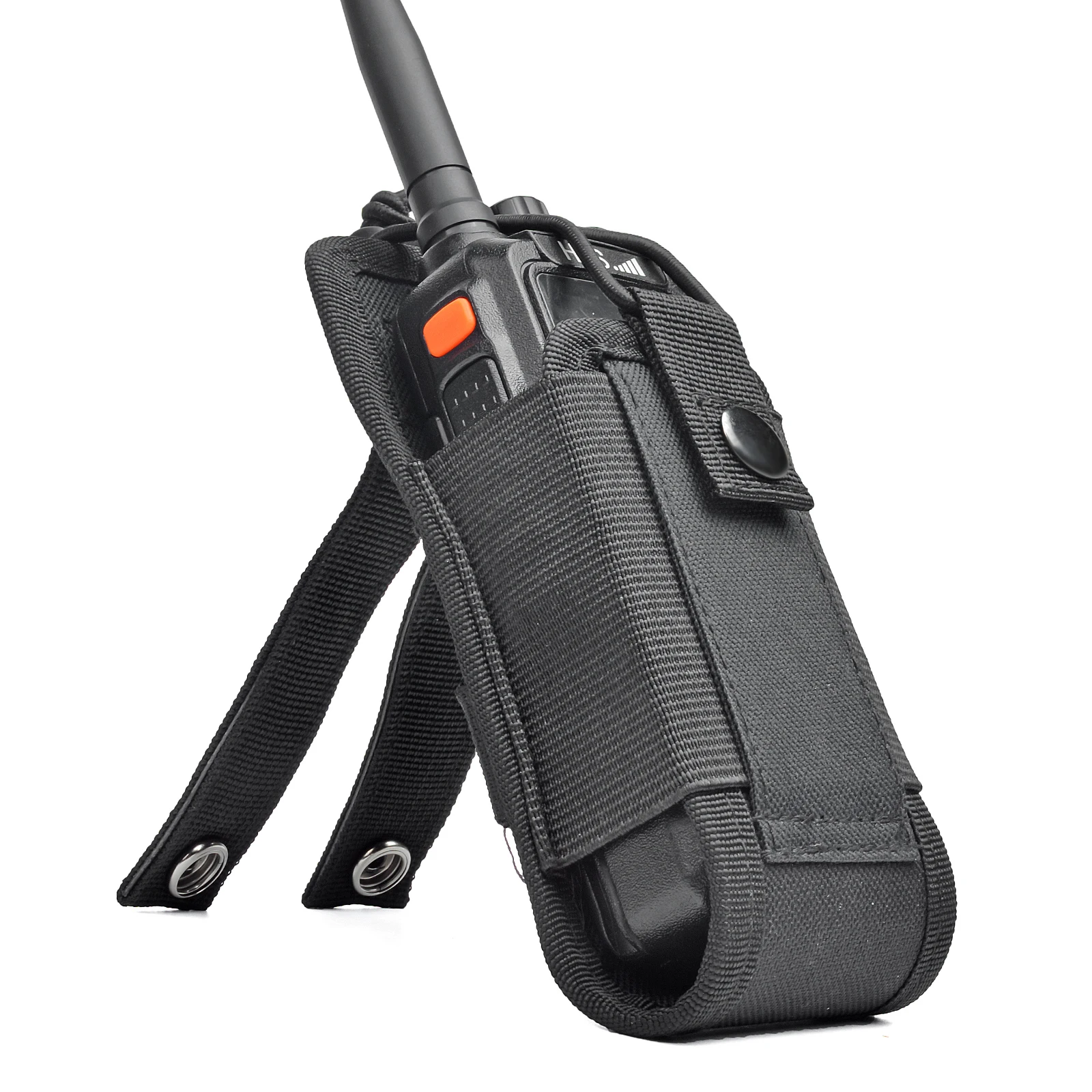 Taktische Radio Halter Fall Molle Radio Holster Duty Gürtel Militär Radios Tasche für Baofeng Motorola Midland CB Walkie Talkies – Detail 6
