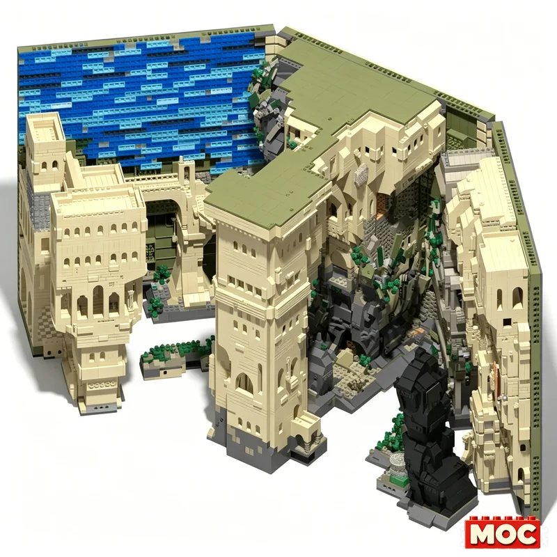 NEW 19551 PCS MOC The Most Ridiculous Book Ever A Magnificent Alt Build Building Blocks Education DIY Assembly Toy Gift Display