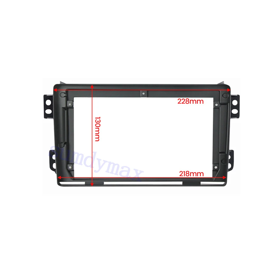 9 inch 2din Car audio Frame Fasica For SUZUKI Splash Ritz OPEL Agila 2008-2014 car Radio panel Dash Fitting Panel Kit