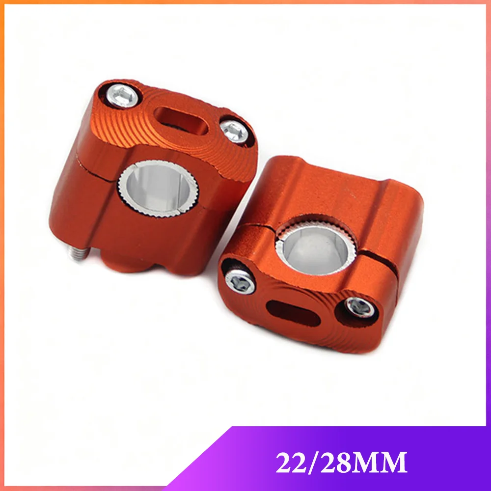 22/28MM Motorcycle Handlebar Riser Bar Mount Handle Clamp Heightening Handle Bar For Honda Yamaha Suzuki BMW