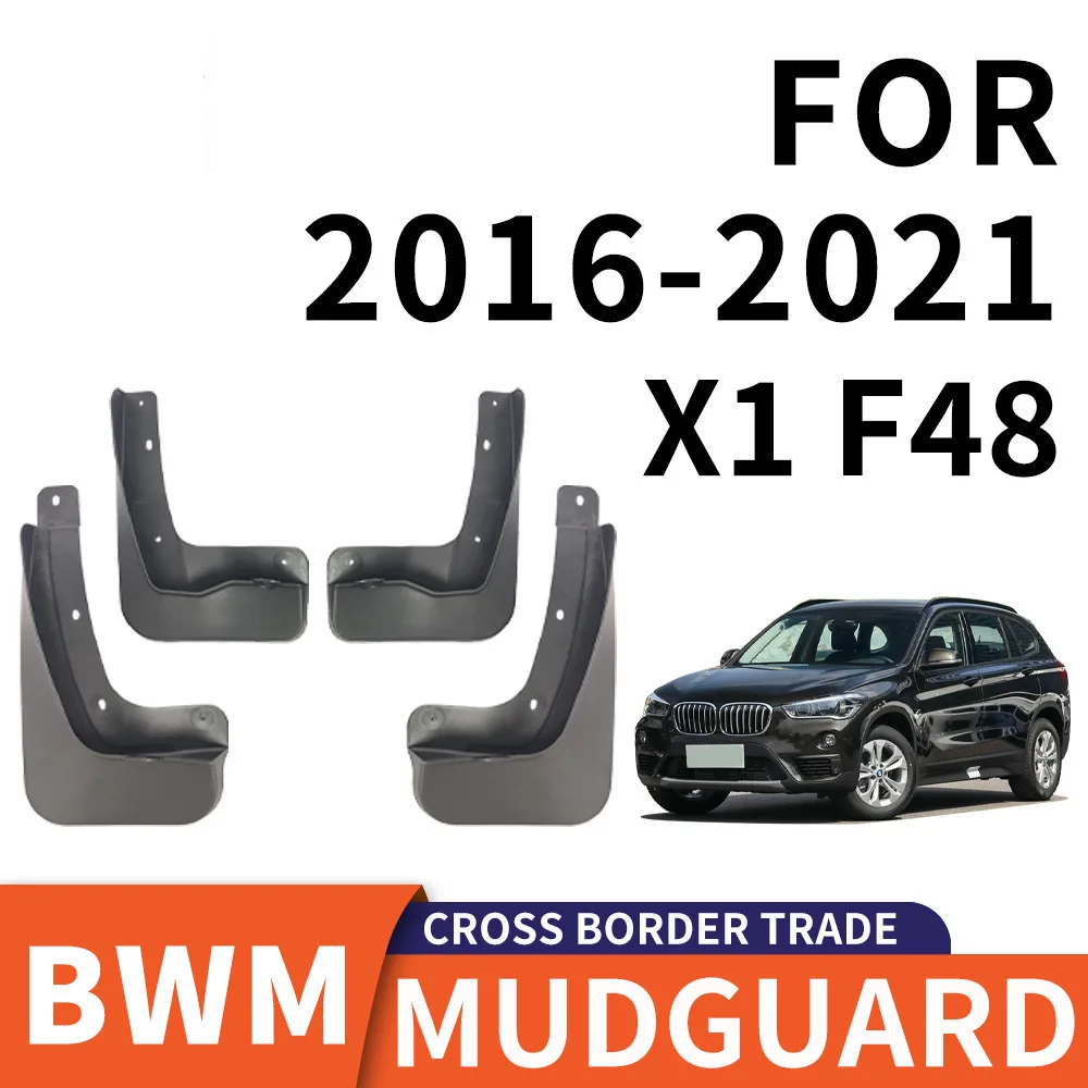 

For 2016-2021 BMW X1 F48 mudguard Mudflaps Front Rear Flares Splash Guards Cover Car Accessoie