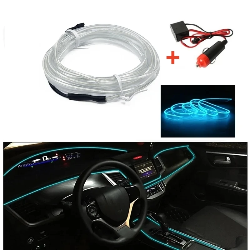 Car Interior Lighting LED Strip Decoration for Lada Priora vesta Priora Granta 110 111 112 KALINA LARGUS Niva Nadeschda nova