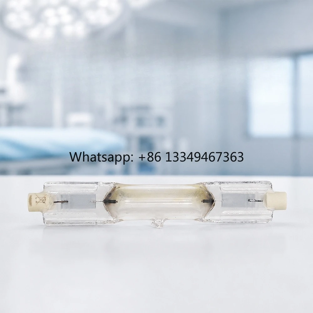 Screen Printing Halogen Medical Lamp for HTC 400-241 460W R7s 380nm UV Bulb High Intensity Medical Grade Components