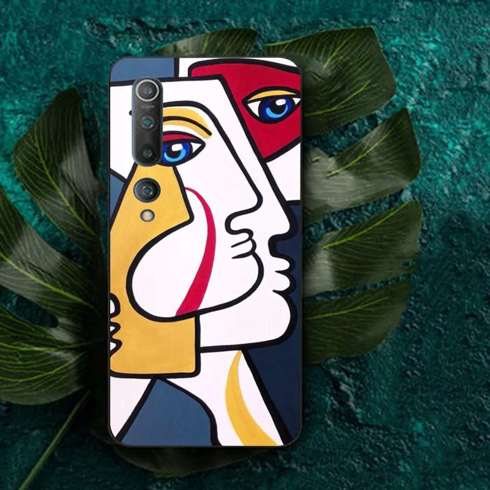 Picasso Abstract Art Painting Phone Case For Redmi Note 4 X 5 A 6 7 8 T 9 9S 10 11 11S 11Epro Poco M3 pro