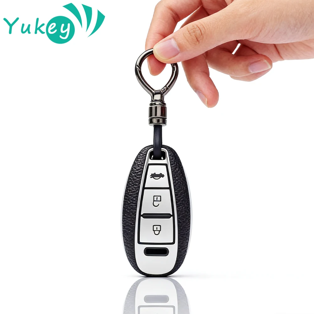 

2 Buttons TPU Smart Car Key Shell for Suzuki Vitara Alivio S-CROSS SX4 Swift Car Remote Emergency Auto Key Case Cover