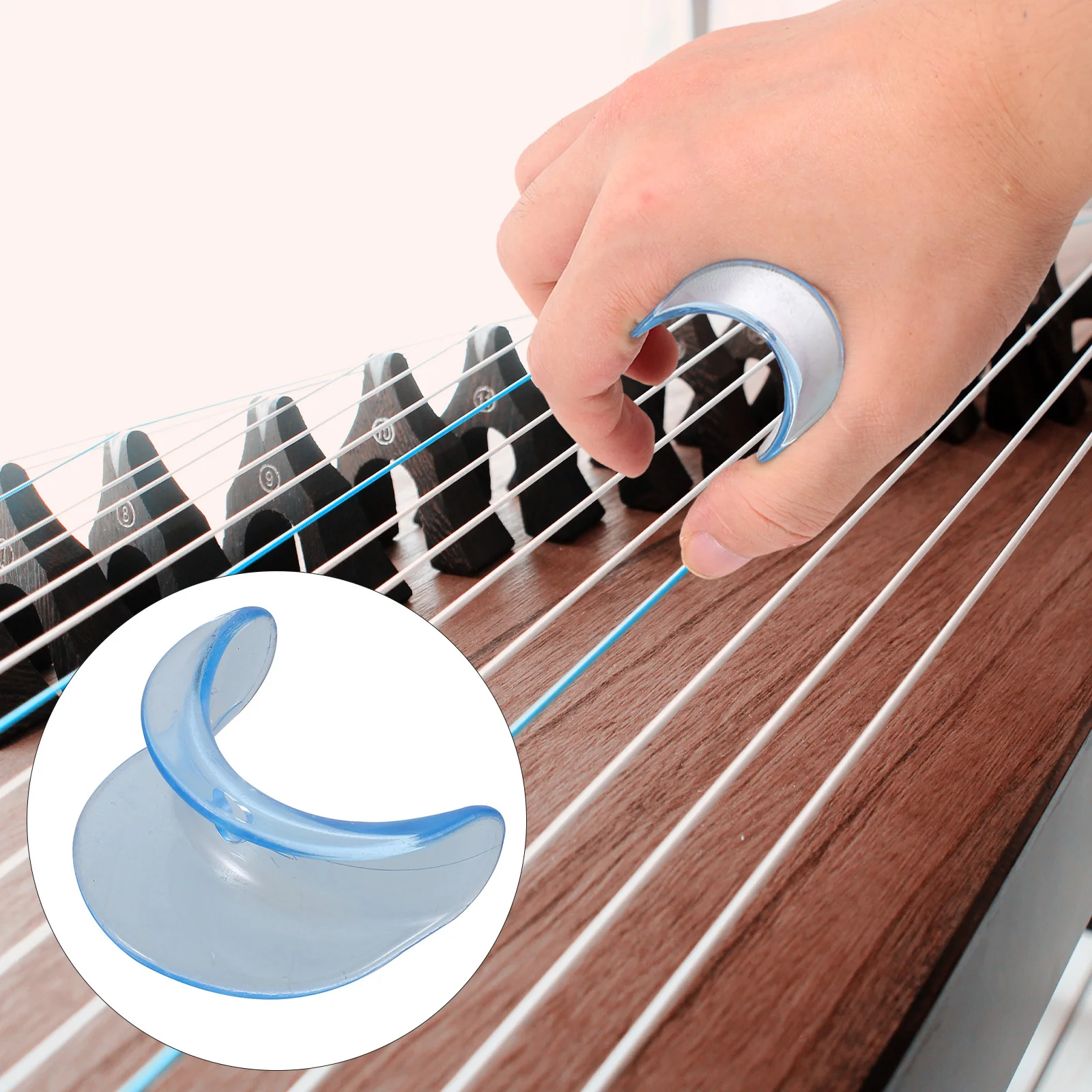 

Guzheng Hand Posture Corrector Safe Comfortable Design Guzheng Practice Tool for Kids Beginner Training Accessory