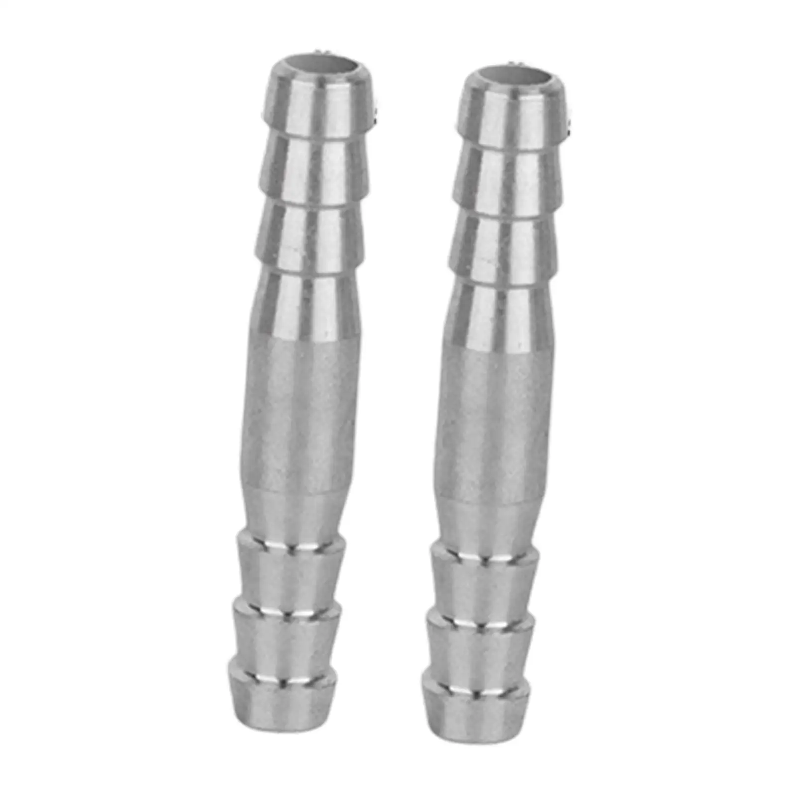 Stainless Steel Double Ended Barb Splicer Connector Quick Coupler for Water Hose Extension and Pneumatic Tools