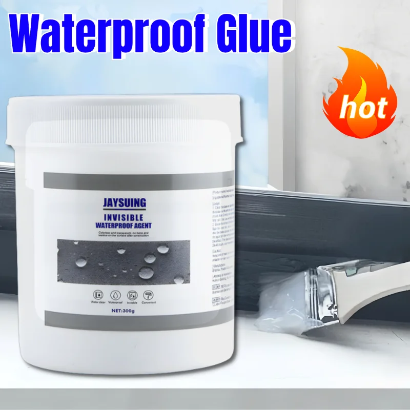 Leak-Proof Waterproof Coating Sealant Agent Transparent Sealing Sealant Strong Insulating Repair Glue For Bathroom Toilet Floors