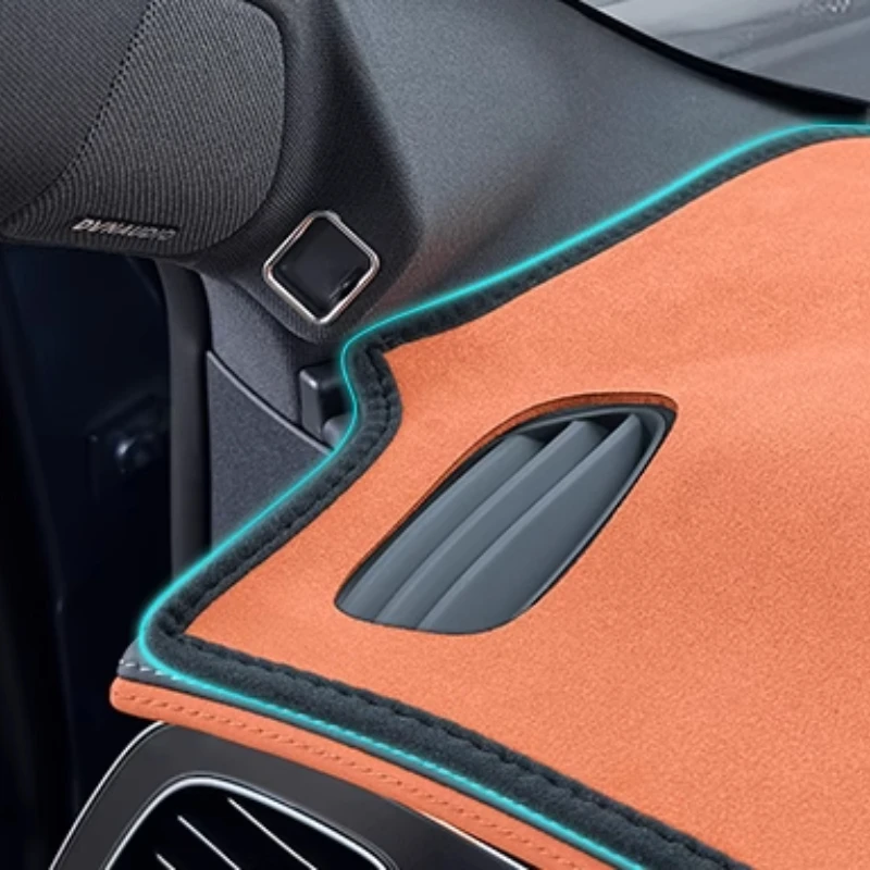 Dashboard Flip Plush Shade Mat Shade Board For BYD Sealion 7 Car Interior Decoration Shade Block Car Modification Accessories