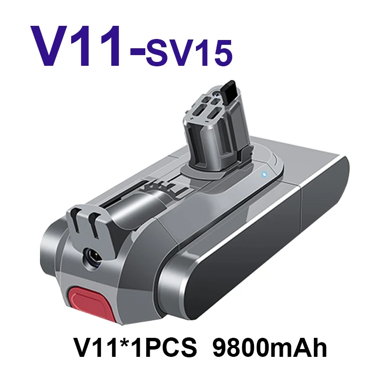 Dyson　ダイソン　V11 バッテリー　9800mAh 6800/9800mAh Rechargeable Battery for Dyson V11 V15