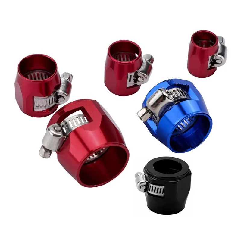 

Car Modification Fuel Pipe Trimmer Clip Water Hose Clip Fittings Oil Cooler AN4 AN6 AN8 AN10 Oil Pipe Hose Clamp Fuel Pipe Clip