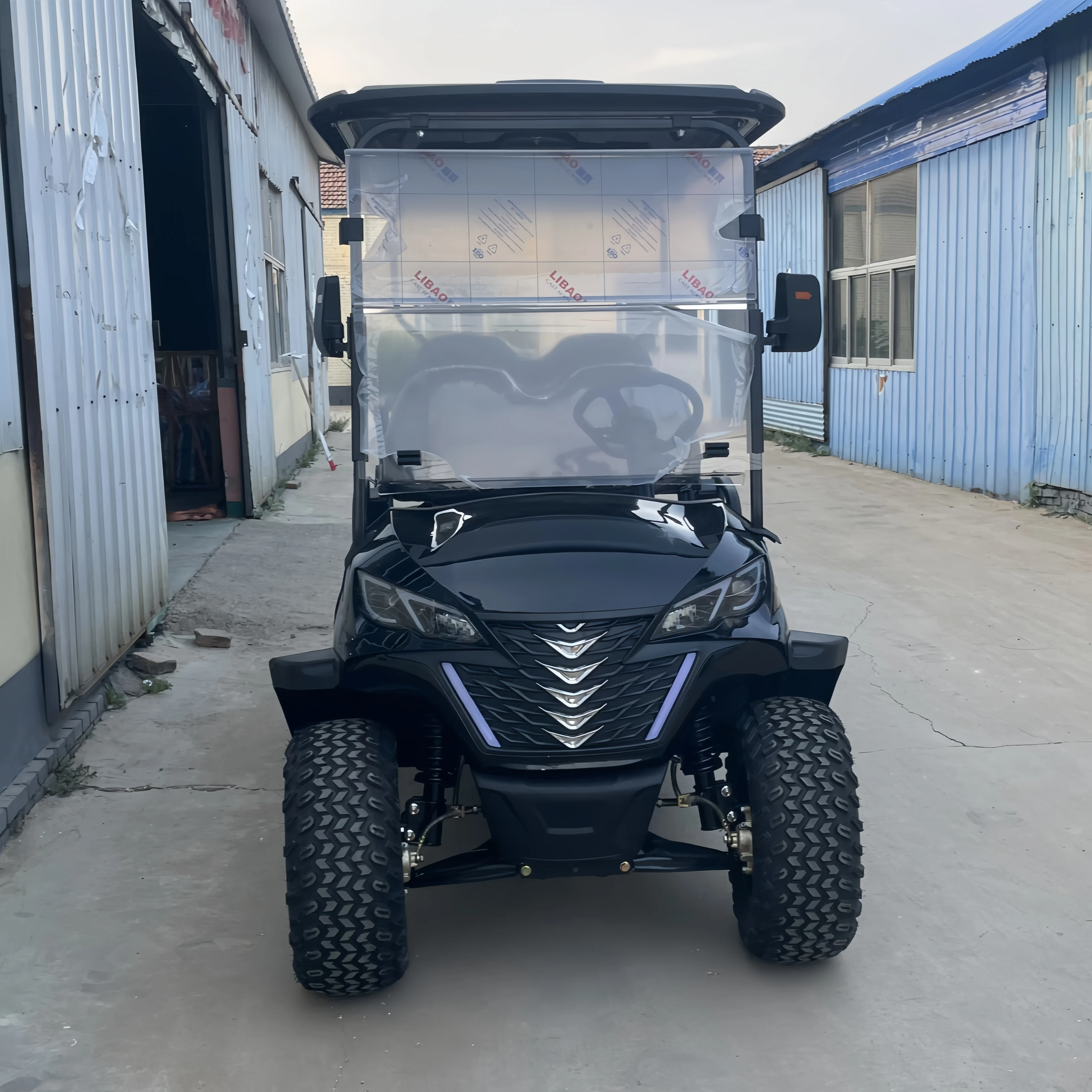 2024 New Tourism and Sightseeing Electric Minibus 4-Wheel Electric Car Golf Off road Vehicle 2024 New Tourism and Sightseeing El