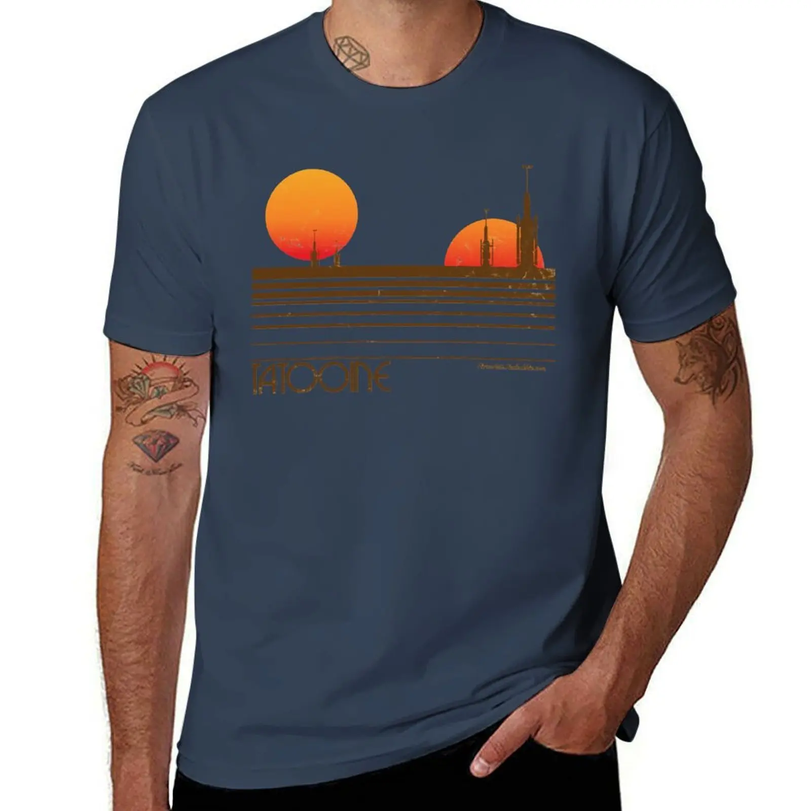 

Visit Tatooine T-Shirt Big Size Crew Neck T-Shirt