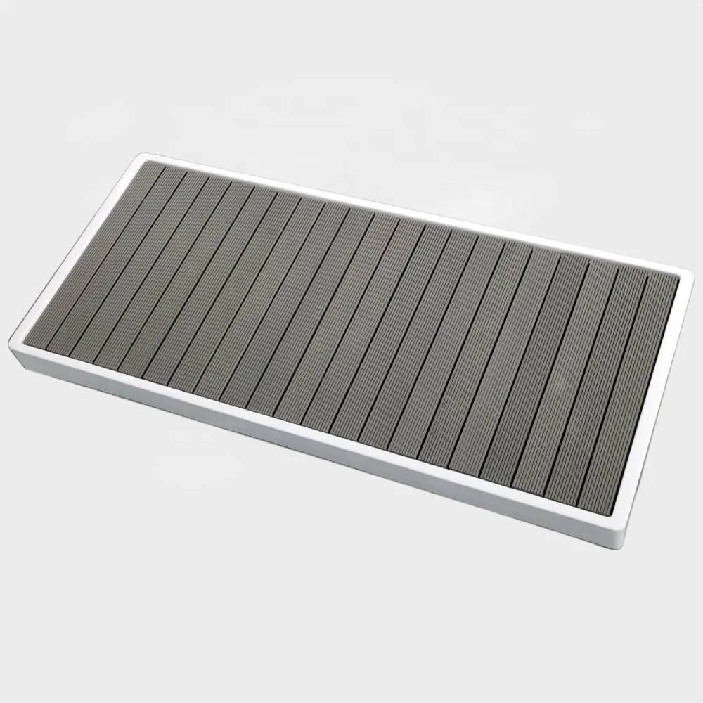 Non-Slip Waterproof Floor Mat for Bathtub - Hollow Drainage Design, Quick Drying, Eco-Friendly Material