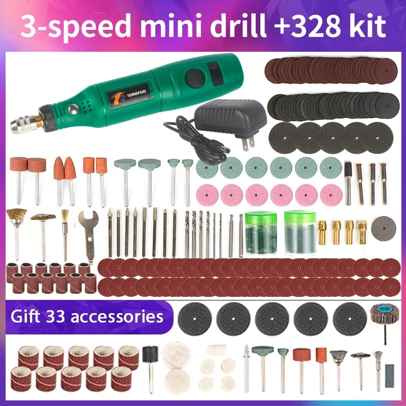 Mini Electric Drill 3 Speed Rotary Tools Engraver Carving Etching Pen Stone Glass Wood Mini Electric Engraver DIY Glass Ceramic