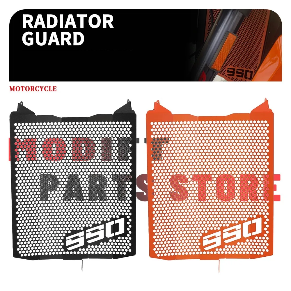 

FIT For 990 Supermoto SMT 990 SMR LC8 2009 2010 2011 2012 2013 2014 Motorcycle Radiator Guard Grille Cover Protector Accessories