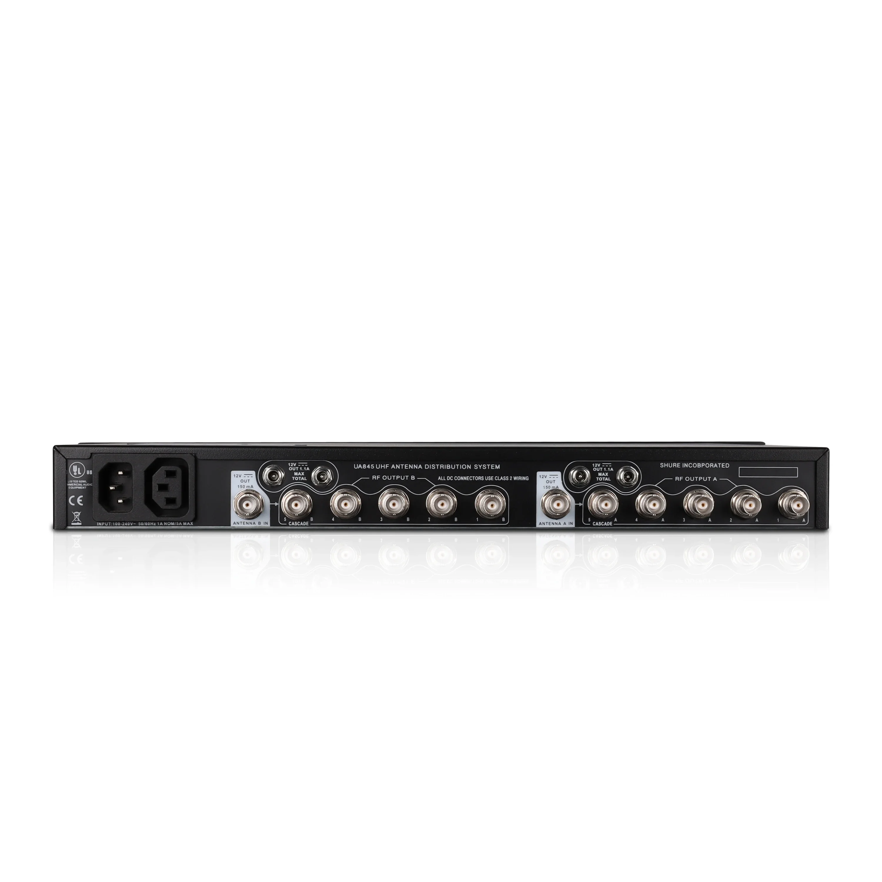 Honguan-アンテナ分配システム,ワイヤレスマイク,RF信号増幅器,5チャンネル,470〜952MHz, UA845-U87