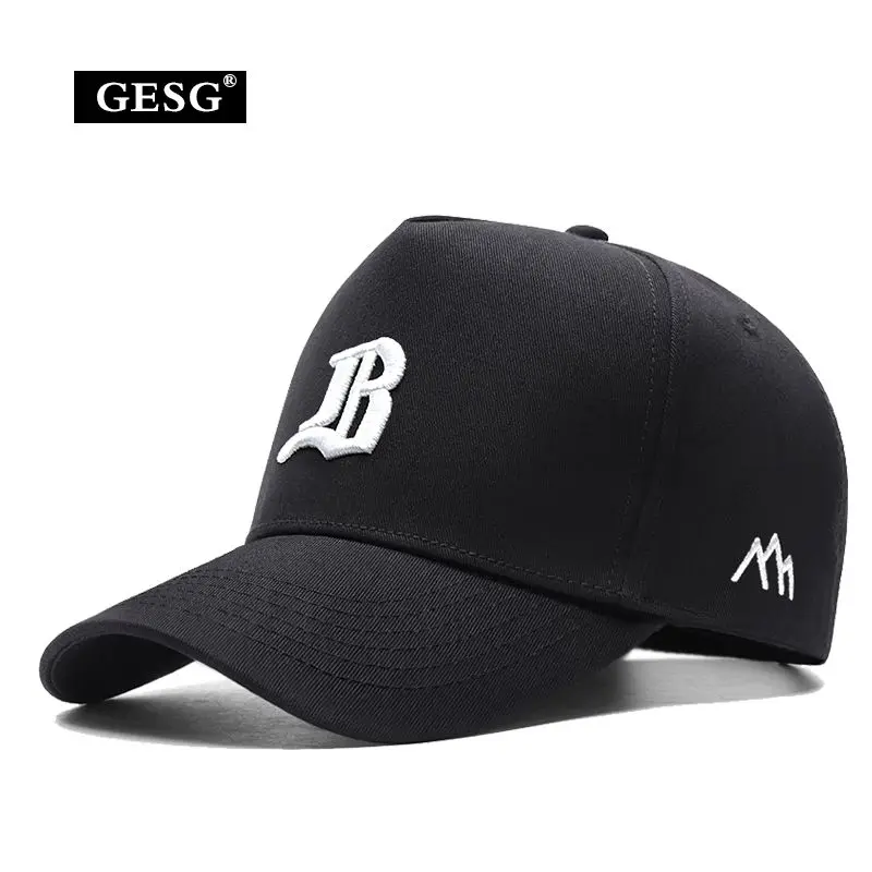 Big Head Circumference High Top Hat Men's Four Seasons Baseball Cap Fashion Casual Face-Looking Small Peaked Cap Men's Large