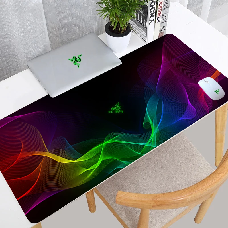 

Mouse Pad Gaming RAZER Basilis Snake Keyboard Pad Mouse Mats Anime Pads Rug Large Speed Computer Desk Laptop Mousepad Pc Carpet