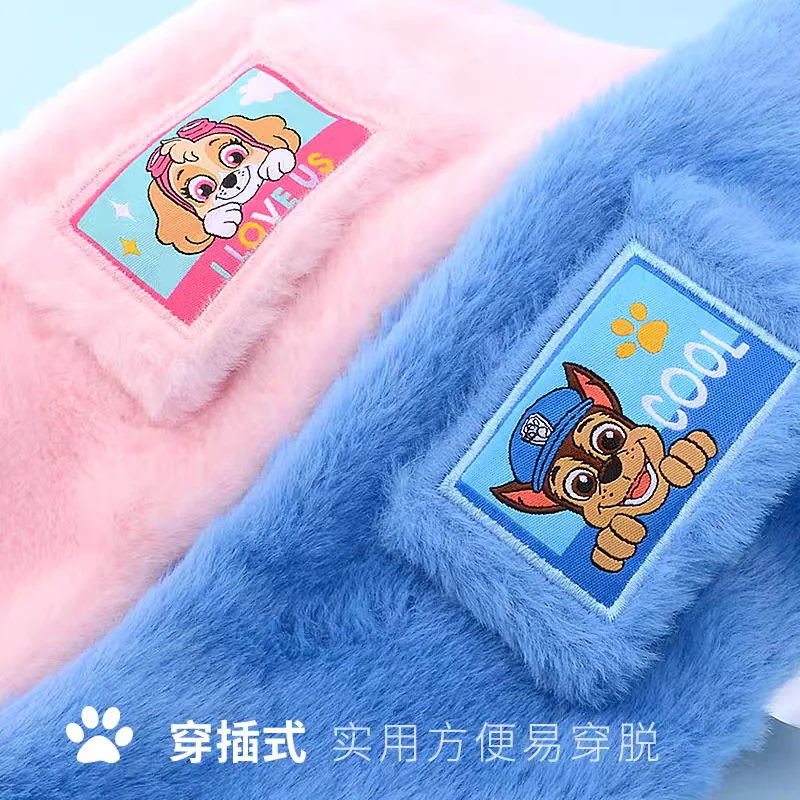 100% Genuine Paw Patrol Princess Skye Everest Marshall scarf Kids Girls Cartoon Warm Winter muffler Children Hat High quality