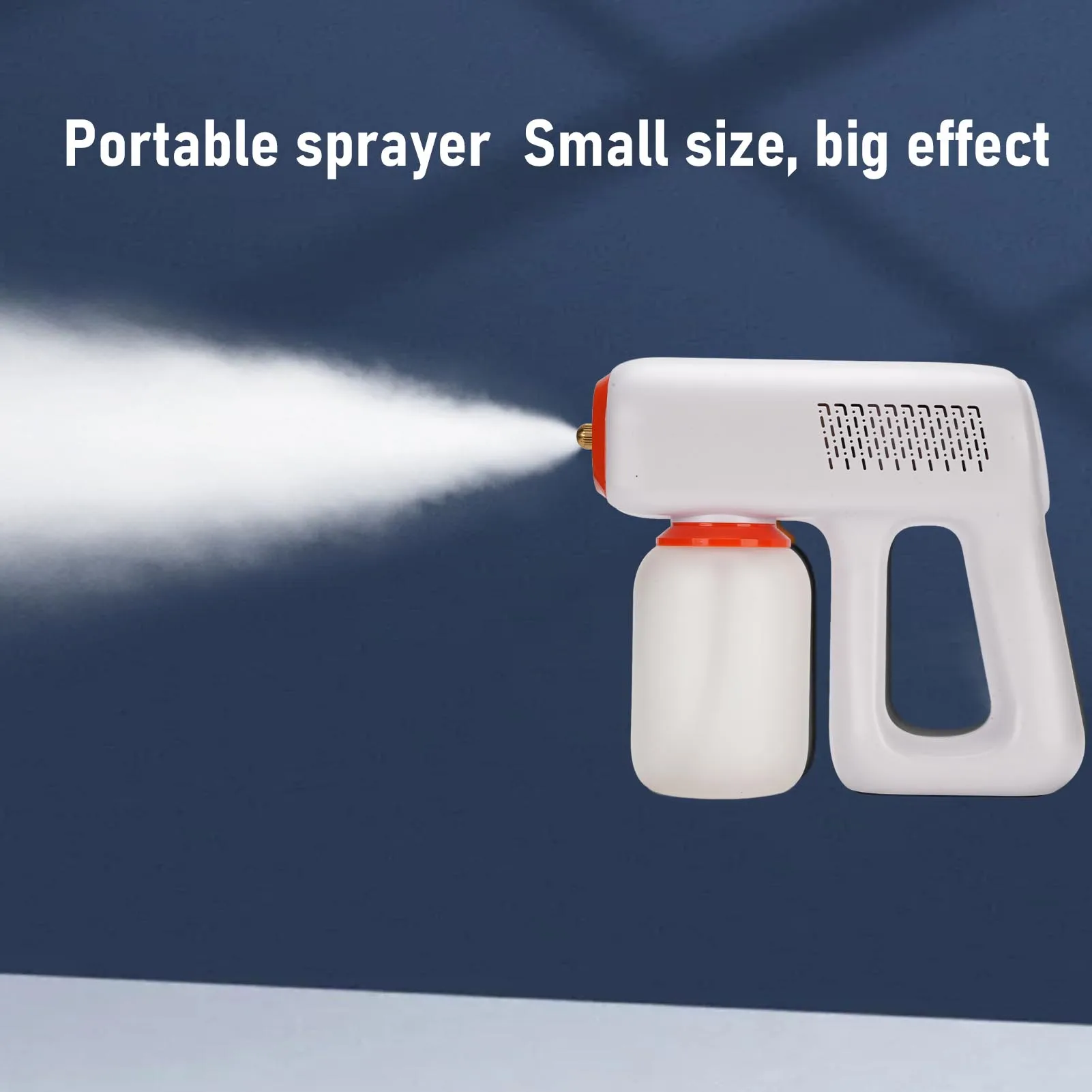 

Ручной распылитель с синей подсветкой, 1200 мАч, перезаряжаемый, беспроводной, емкость резервуара 300 мл