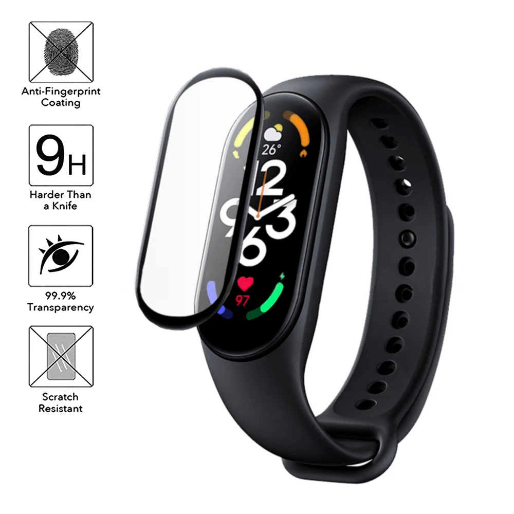 

Watch Film Suitable For Xiaomi Band 7 Protective Film Full Screen Covering Band 7Pro Composite Film 3D Watch HD Film