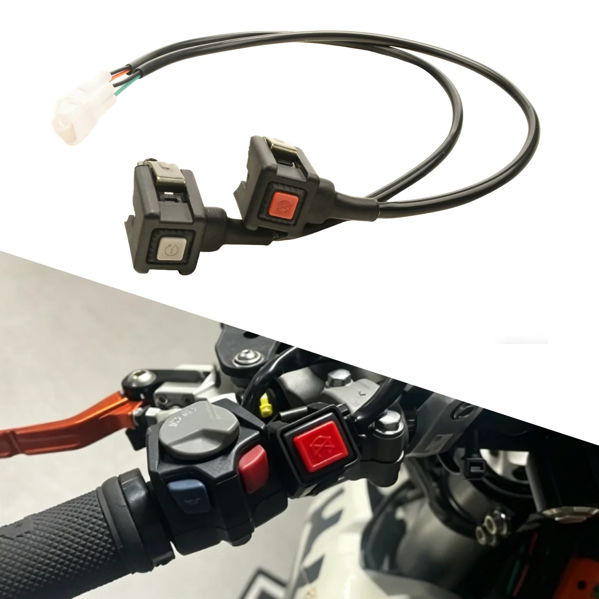 Motorcycles Universal Accessories ATV UTV ON/OFF Engine Start Stop Switch For HONDA CRF KTM EXC YAMAHA KAWASAKI SUZUK
