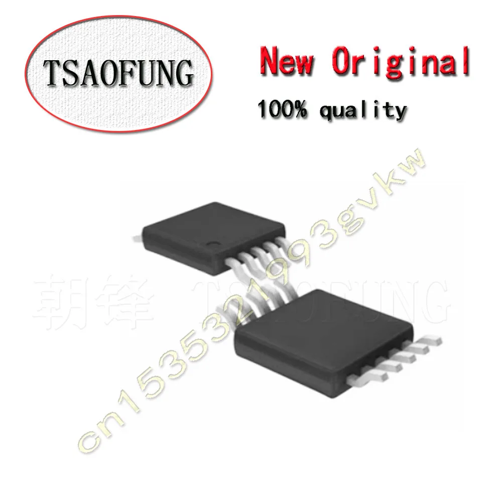 5 peças ADS1018IDGSR ADS1018 VSSOP10 componentes eletrônicos circuito integrado