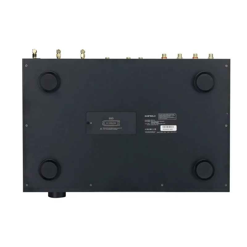 Eversolo DMP-A8 Music Streamer DAC Receiver - close-up view