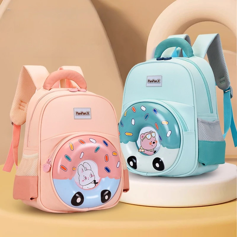 New Kids Cute Backpacks Lightweight Kindergarten School Bag for Little Boys Girls Breathable Children Shoulder Bag Daily Travel