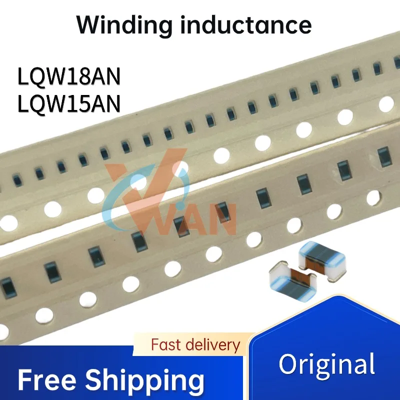 LQW18 0603 10NH  11NH 12NH 13NH 15NH 18NH 22NH 27NH  43NH 33NH 36NH 100NH 2% Sensor Chip Integrado  Winding inductance LQW18AN