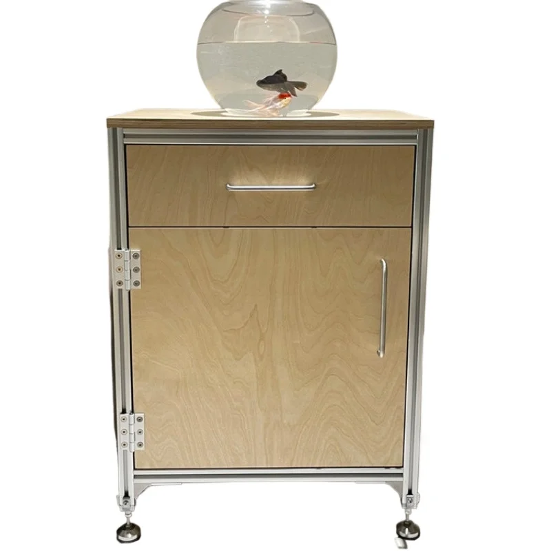 Aluminum profile marine panel dining side cabinet, living room locker, multi-function cabinet