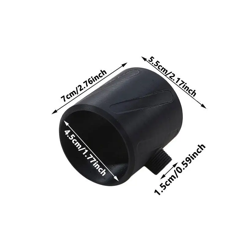Handheld Shower Head High Pressure Spiral Nozzle Flushing Massage Circular Shower Sprayer For Bathroom Spare Accessory