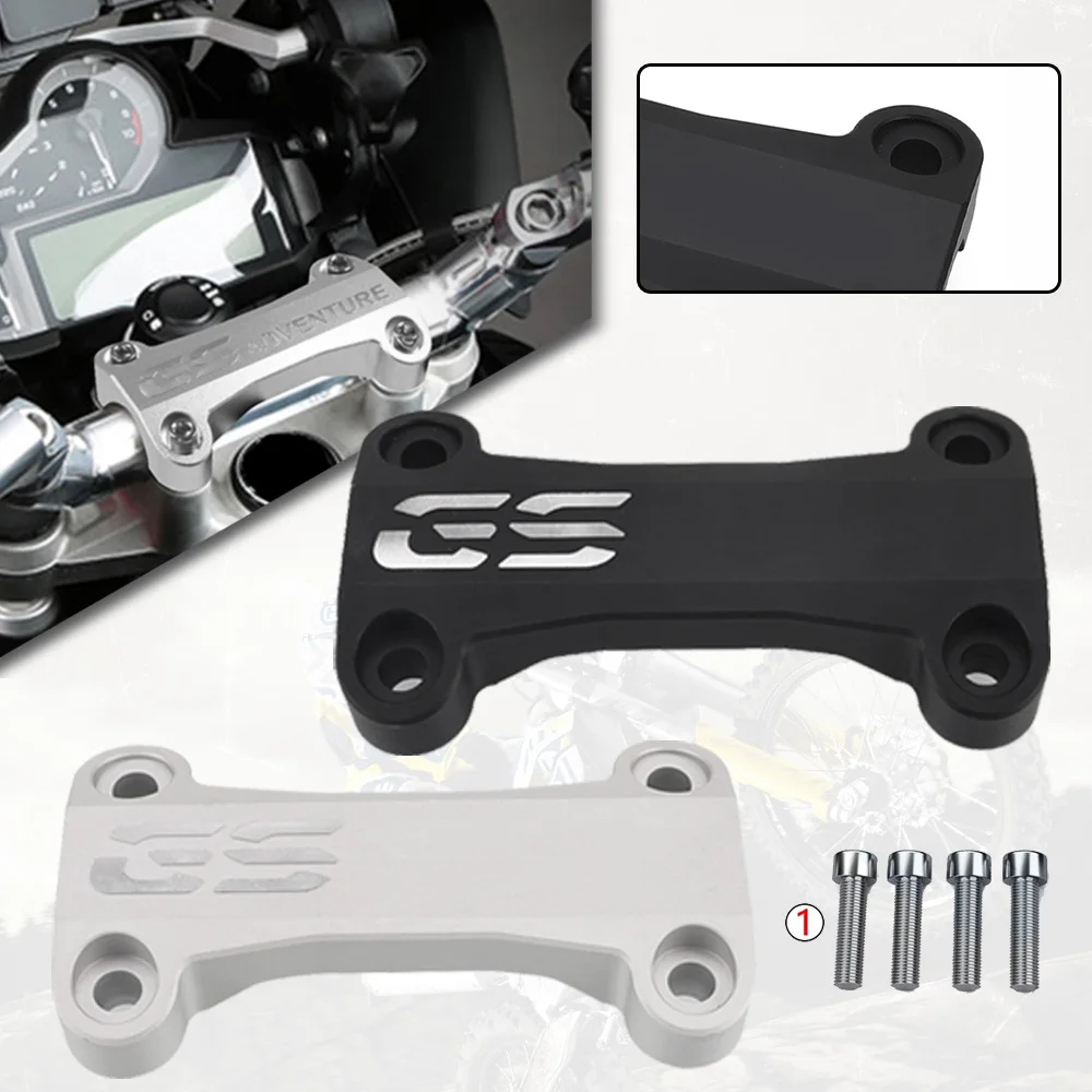 

Для BMW R1250GS GS 1250 Adventure 2018-2024 R1200GS LC Adv R 1200 GS 2013-2018 мотоциклетный зажим на руль, крепление, верхняя крышка