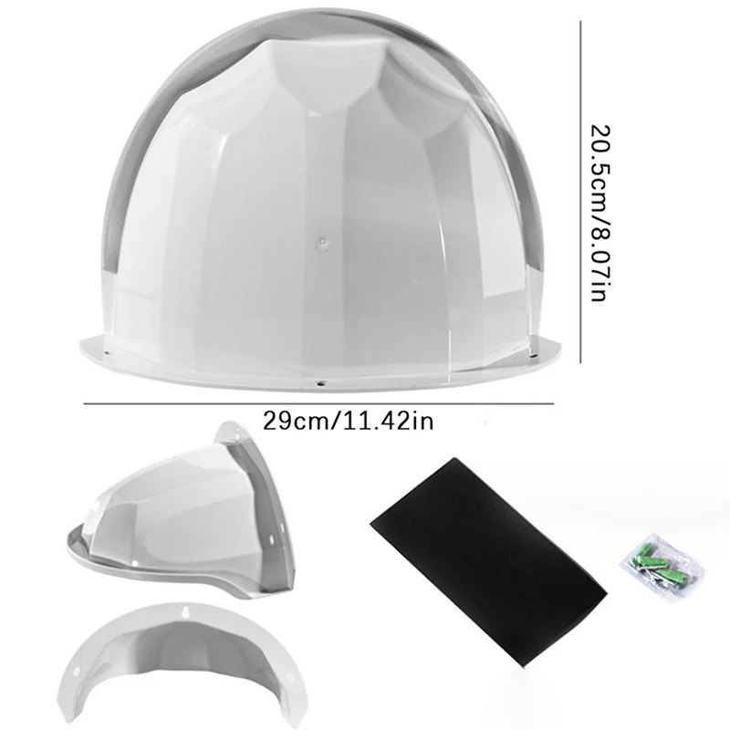 Imagem -06 - Impermeável Rainproof Cover para Câmera de Segurança Capas Protetoras Shield Wall Protection Case Turret Dome Box 1pc