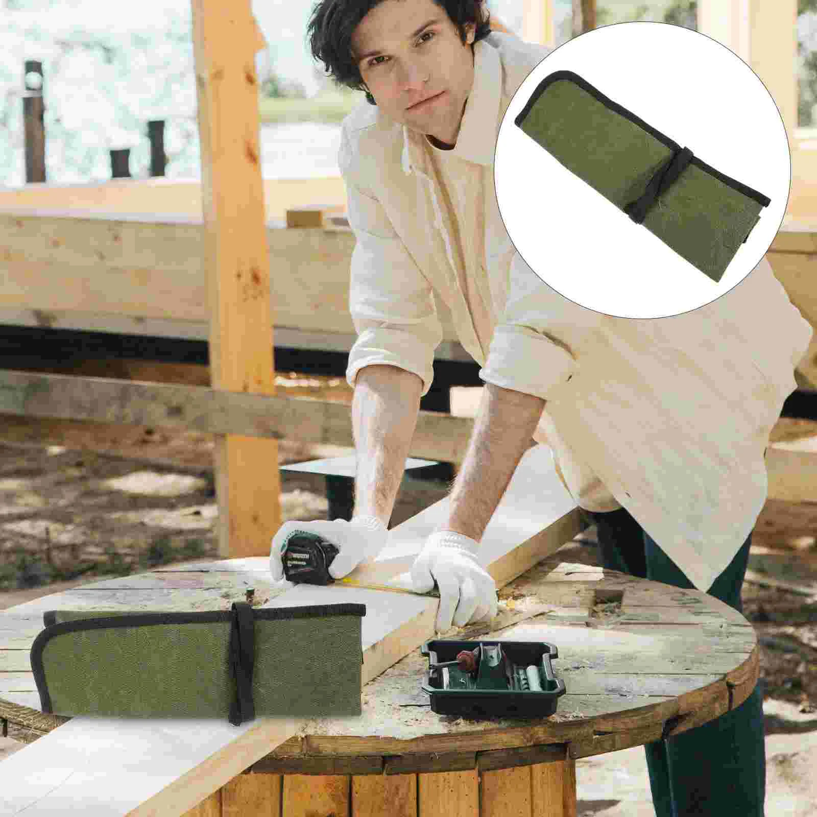 Tool Storage Bag Organizer for Tools Kits Pouch Bags Heavy Duty Canvas Multipurpose