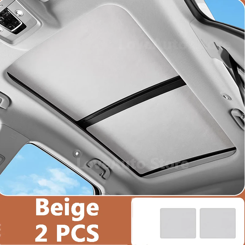 

Car Sunroof Sun Shade Curtain Heat Shield Car Roof Sunscreen Plate Decoration for Toyota RAV4 RAV-4 XA60 2026 Accessories