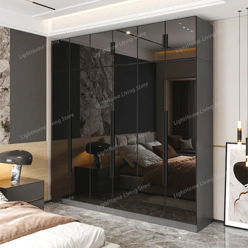 

Nordic Luxury Comfortable for Room for Clothes Bedroom Furniture Wooden Wardrobe Cheap Interior Large Original Wardrobes Moder