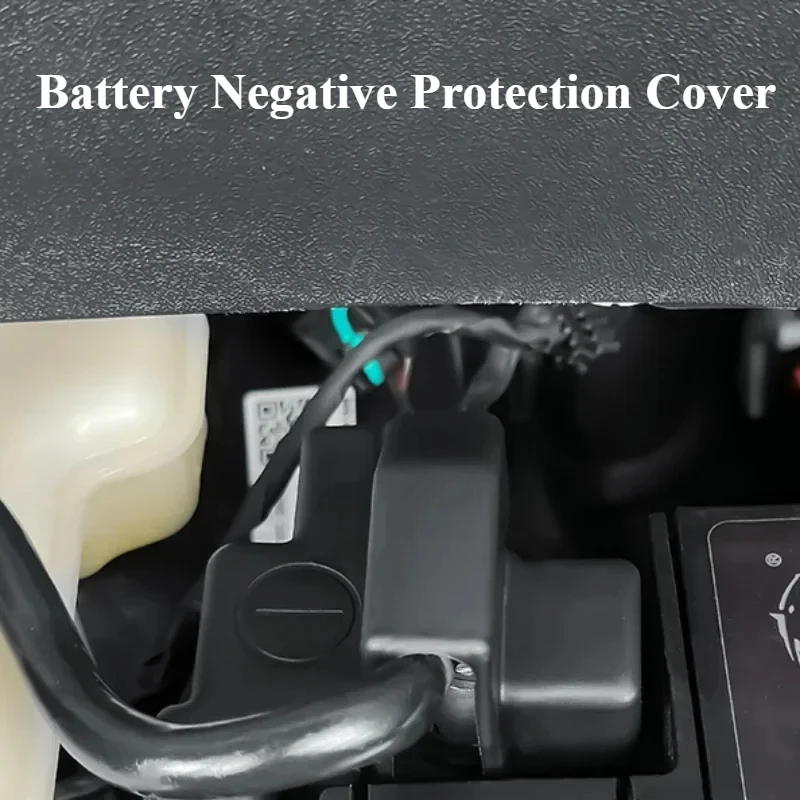 For GEELY Monjaro KX11 XingyueL After 2023 Battery Negative Protection Cover Protective Dust-proof Waterproof Car Accessories