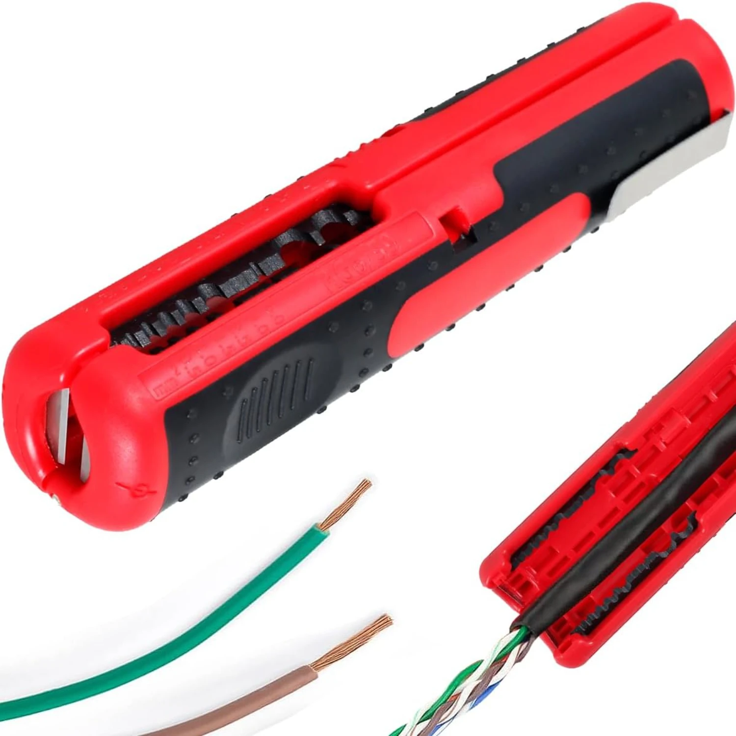 

Effortless, Professional, and Convenient Heavy Duty Portable Wire Stripper Cutter Tool - The Ultimate Solution for All Your Elec