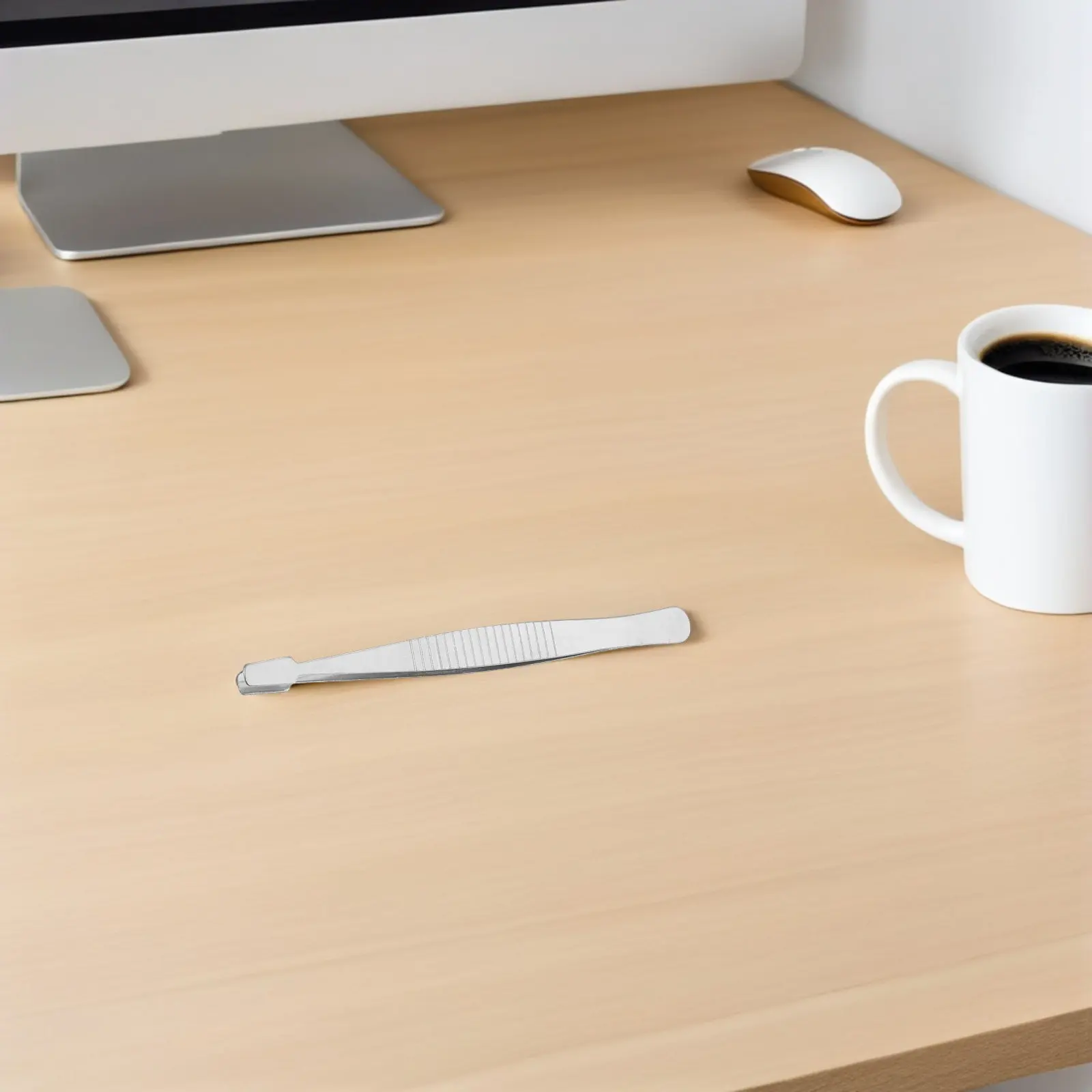 

Набор из 10 пинцетов с плоским наконечником из нержавеющей стали, стабильные зажимы для филателистических марок, коллекционных принадлежностей, наклеек, банкнот, рукоделия