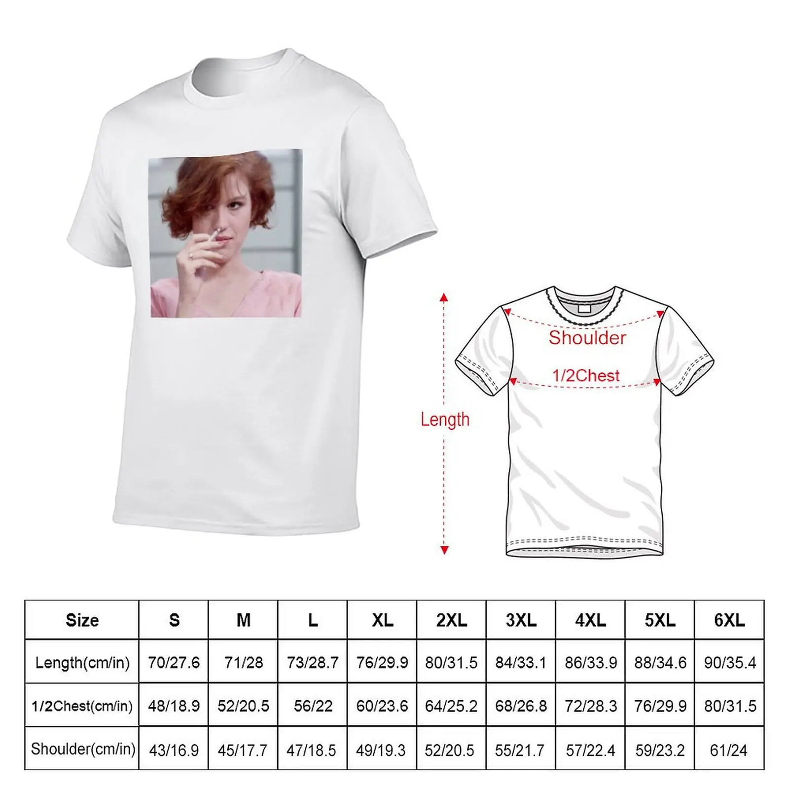 Claire Standish - The Breakfast Club T-Shirt Outdoor Sports Short Sleeve Top