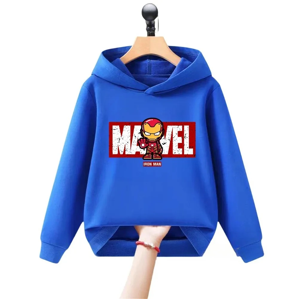 

Autumn fashion hooded sweatshirt Marvel children's clothing cartoon children's hooded comfortable warm sweatshirt