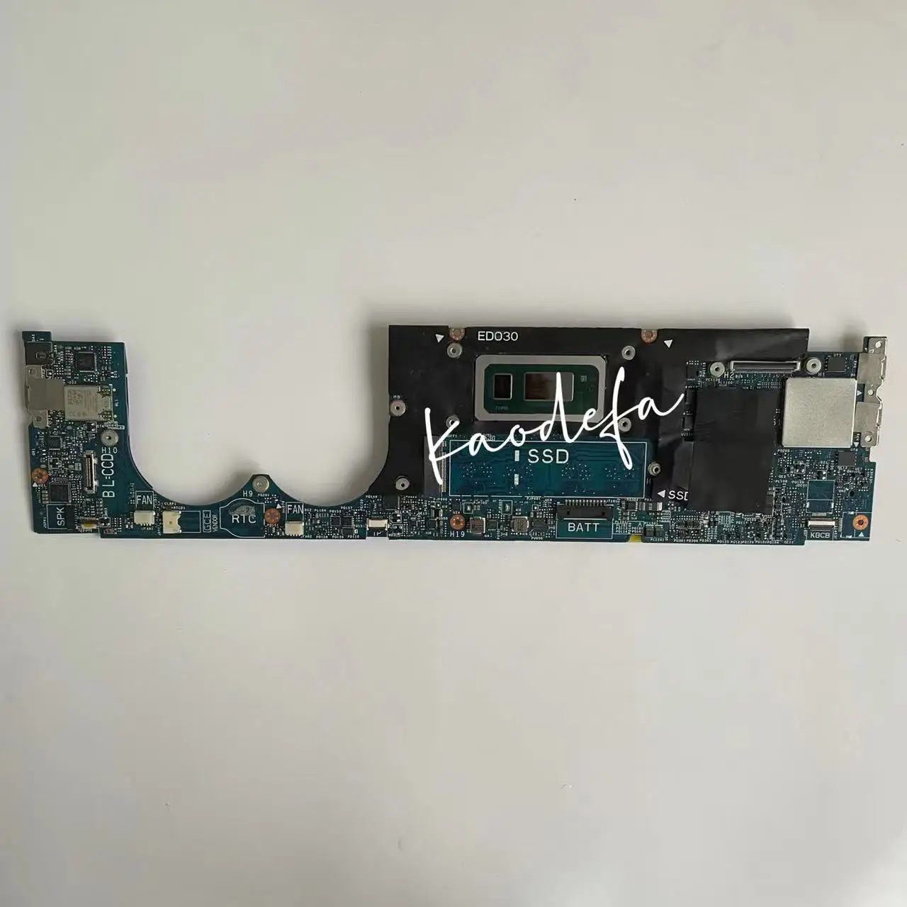 For DELL XPS 13 7390 Laptop Motherboard with SRGP2 i7-10710U CPU RAM: 16GB CN-068V0G 068V0G EDP35 LA-H931P 100% Working Well OK