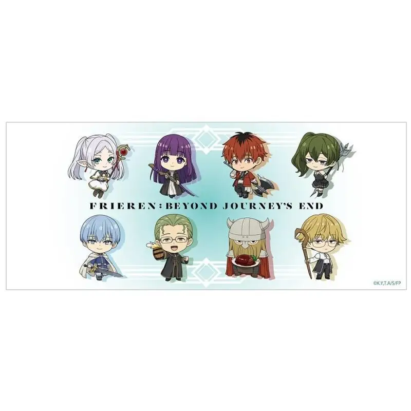 350Ml Printed Ceramic Mug for Frieren: Beyond Journey's End Himmel Frieren Main Character Group Coffee Tea Cup Fan Gift Set