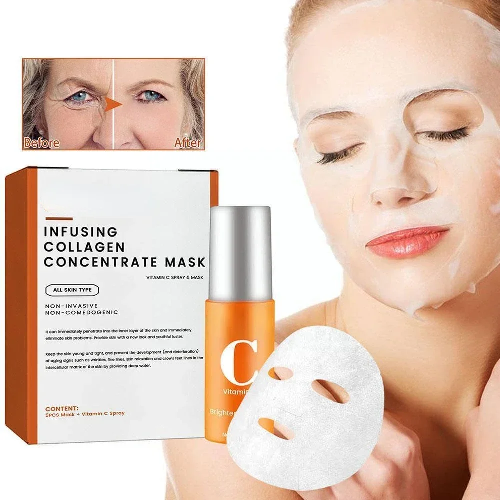 

Facial High-Protein Collagen Film Water-Soluble Mask Eye Lifting Circles Bags Dark Firming Light Lines Fine Fades and Mask