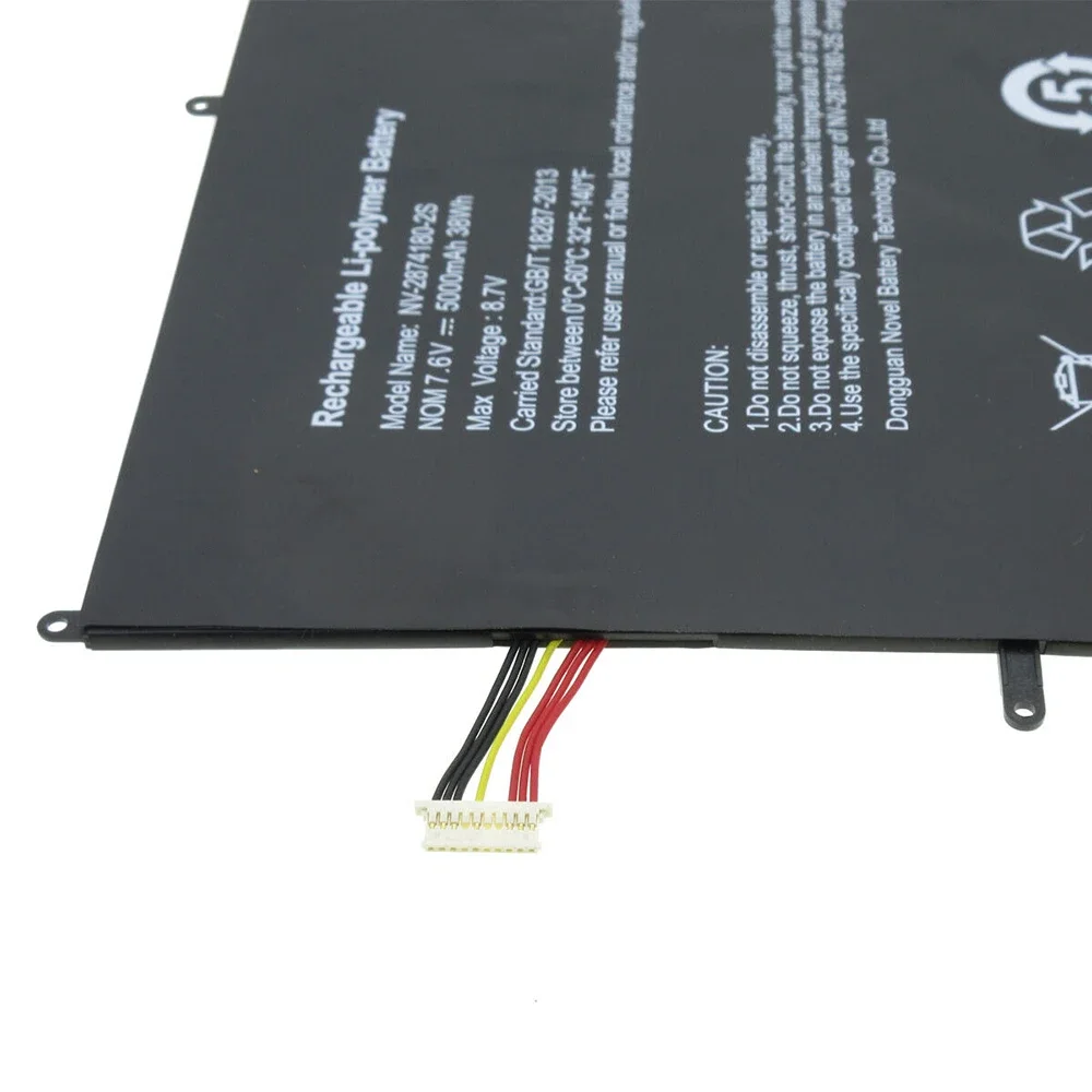 Brand New Original NV-2874180-2S 7.6V 38Wh Laptop Battery  for Jumper EzBook X4 for Trekstor c11 Irbis NB131 NB132 NB133