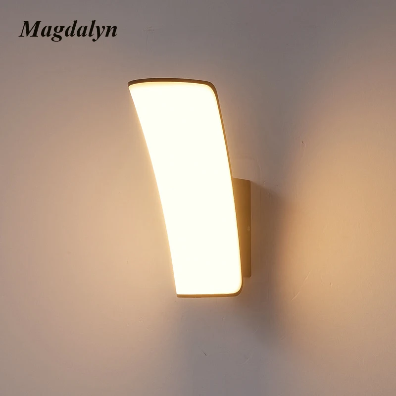 

Magdalyn Exterior Wall Lamp Aluminum IP65 Bright Hallway Lightings Modern Home Decoration European Waterproof Porch Led Lights