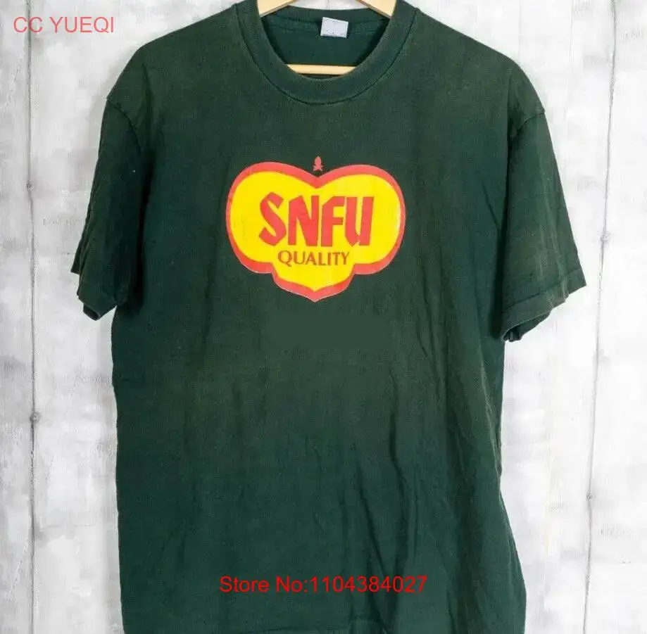 Snfu touring the world and elsewhere hardcore punk 80s remake shirt TE2506 long sleeves